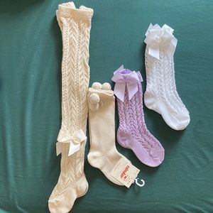 Beautiful baby socks and stockings